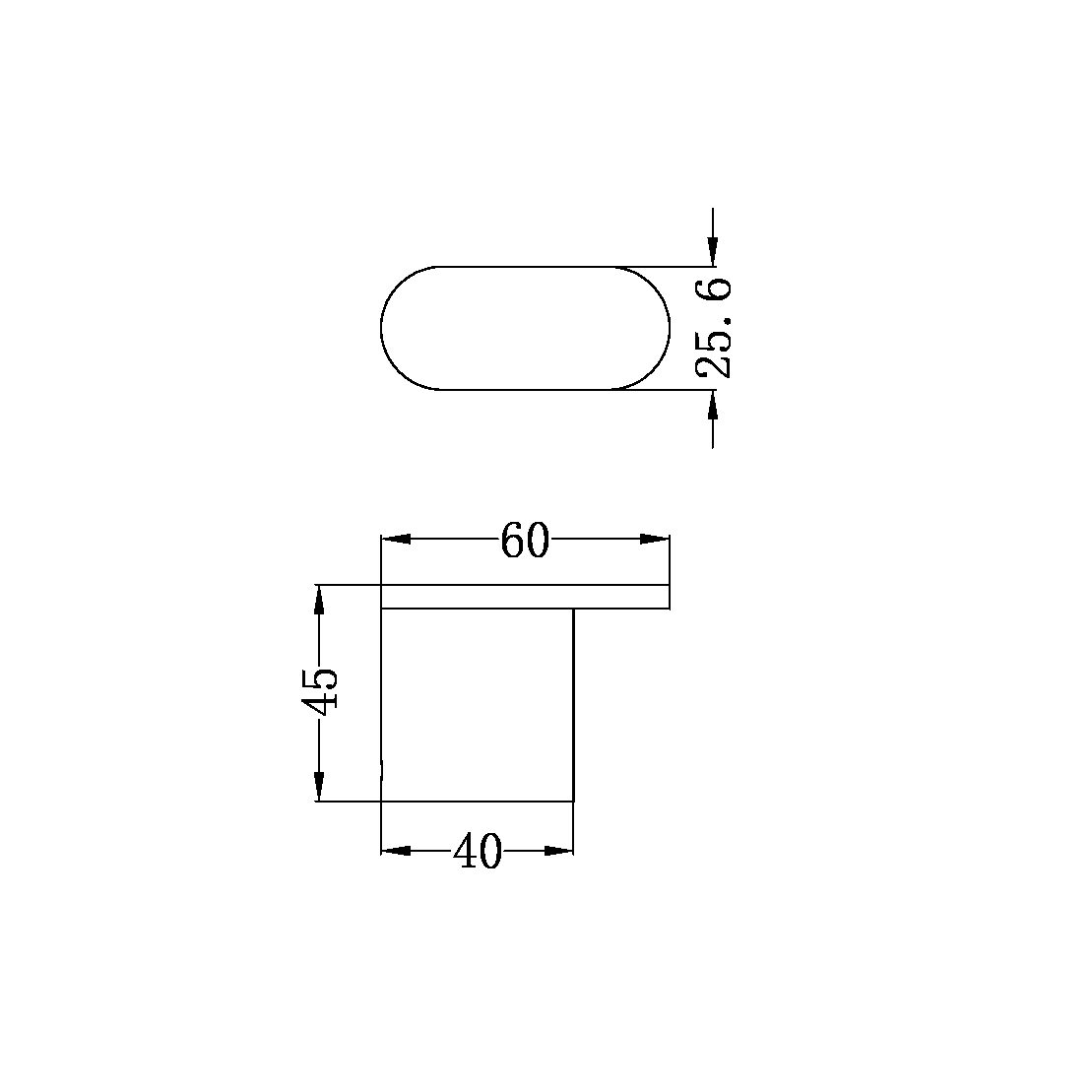 BIANCA ROBE HOOK GUN METAL (NR9082GM)