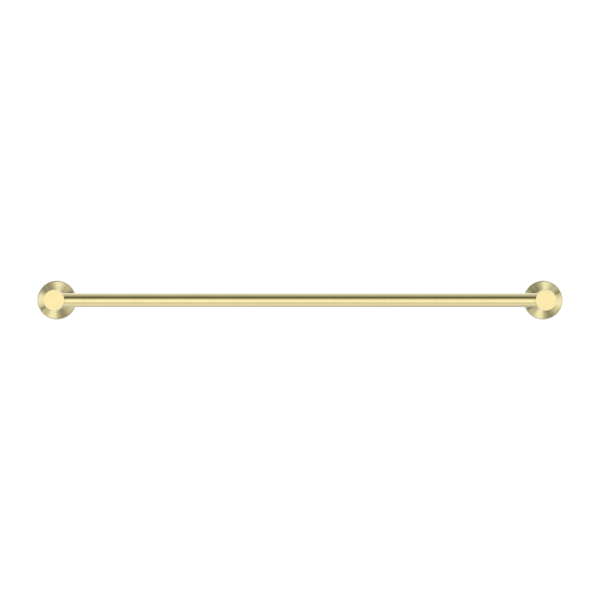 MECCA SINGLE TOWEL RAIL 600MM BRUSHED GOLD (NR1924BG)
