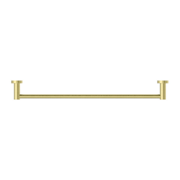 MECCA SINGLE TOWEL RAIL 600MM BRUSHED GOLD (NR1924BG)