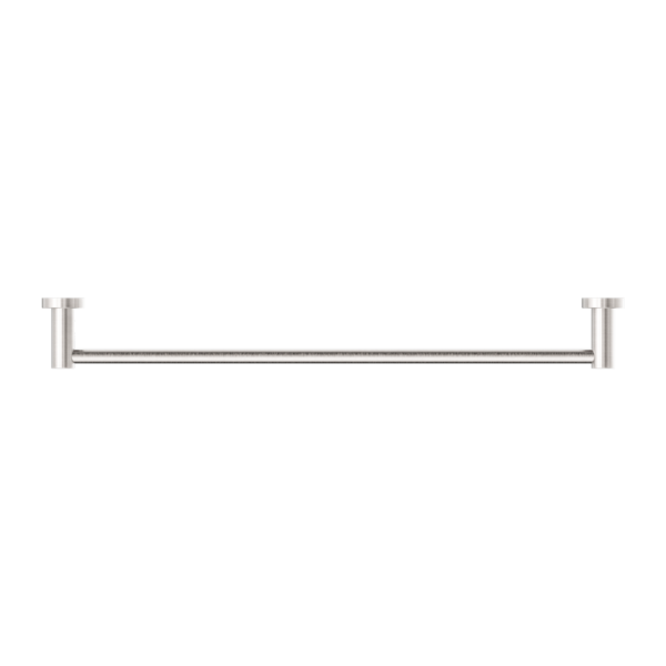 MECCA SINGLE TOWEL RAIL 600MM BRUSHED NICKEL (NR1924BN)