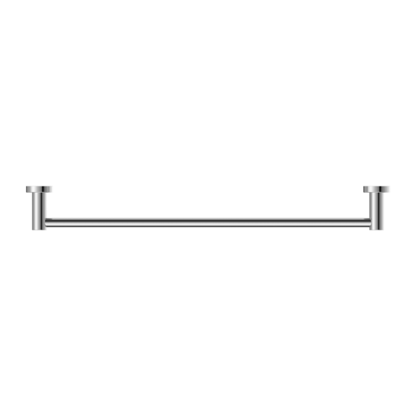 MECCA SINGLE TOWEL RAIL 600MM CHROME (NR1924CH)