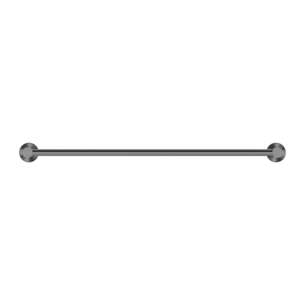MECCA SINGLE TOWEL RAIL 600MM GUN METAL (NR1924GM)
