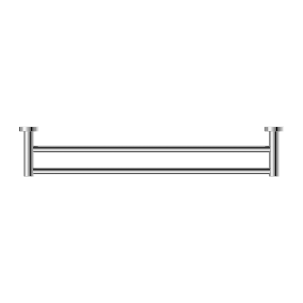 MECCA DOUBLE TOWEL RAIL 600MM CHROME (NR1924dCH)