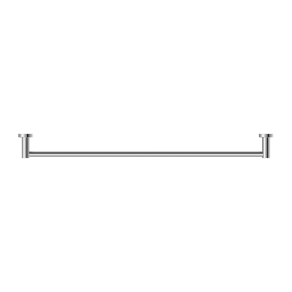 MECCA SINGLE TOWEL RAIL 800MM CHROME (NR1930CH)