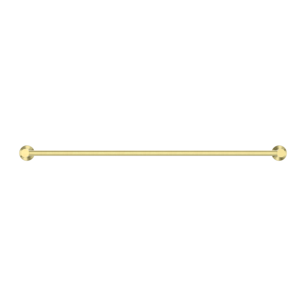 MECCA DOUBLE TOWEL RAIL 800MM BRUSHED GOLD (NR1930dBG)