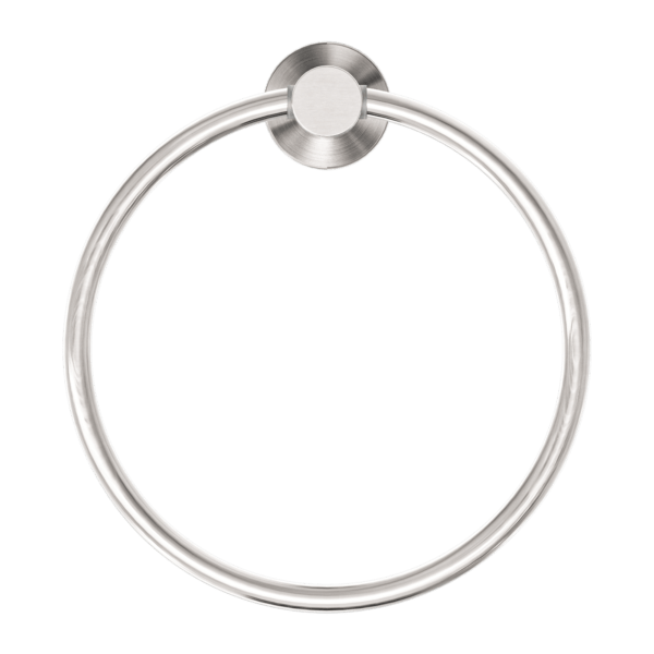 MECCA TOWEL RING BRUSHED NICKEL (NR1980BN)