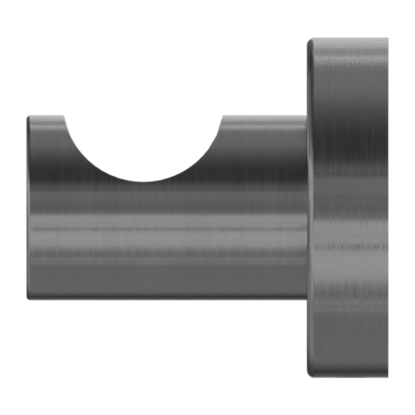 MECCA ROBE HOOK GUN METAL (NR1982GM)
