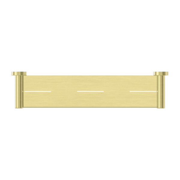 MECCA METAL SHOWER SHELF BRUSHED GOLD (NR1987aBG)