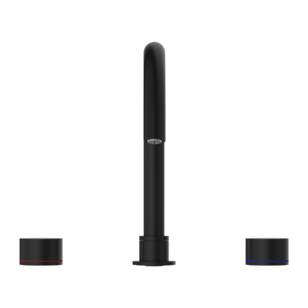 KARA BATH SET MATTE BLACK (NR211703MB)