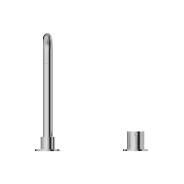 MECCA HOB BASIN MIXER SQUARE SWIVEL SPOUT CHROME  (NR221901cCH)