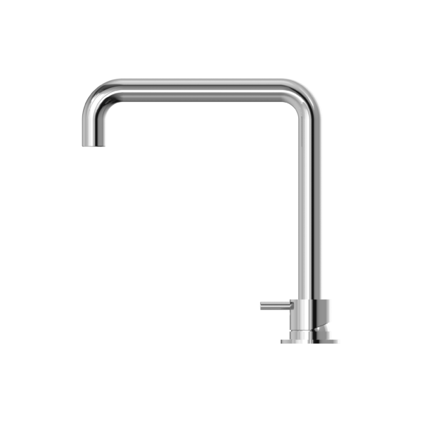 MECCA HOB BASIN MIXER SQUARE SWIVEL SPOUT CHROME  (NR221901cCH)