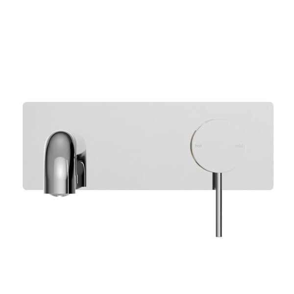 MECCA WALL BASIN/BATH MIXER 120/160/185/230/260MM SPOUT CHROME (NR221910a120/160/185/230/260CH)