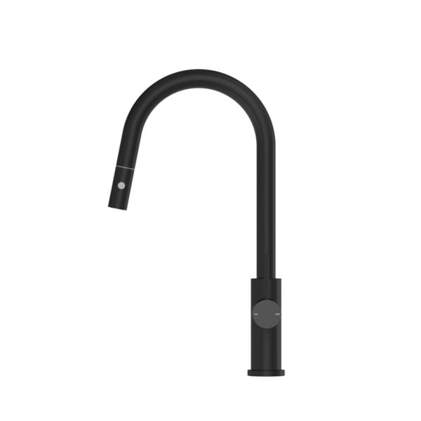 MECCA PULL OUT SINK MIXER WITH VEGIE SPRAY FUNCTION MATTE BLACK (NR221908MB)