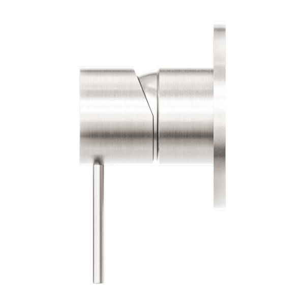 MECCA SHOWER MIXER VALVE KIT SINGLE HANDLE SHOWER VALVE BODY REPLACEMENT SINGLE FUNCTION ROUGH-IN VALVE BRUSHED NICKEL (NR221911BN)