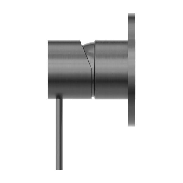 MECCA SHOWER MIXER VALVE KIT SINGLE HANDLE SHOWER VALVE BODY REPLACEMENT SINGLE FUNCTION ROUGH-IN VALVE GUN METAL (NR221911GM)