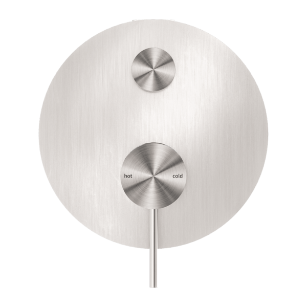 MECCA SHOWER MIXER WITH DIVERTOR SHOWER VALVE BRUSHED NICKEL (NR221911aBN)