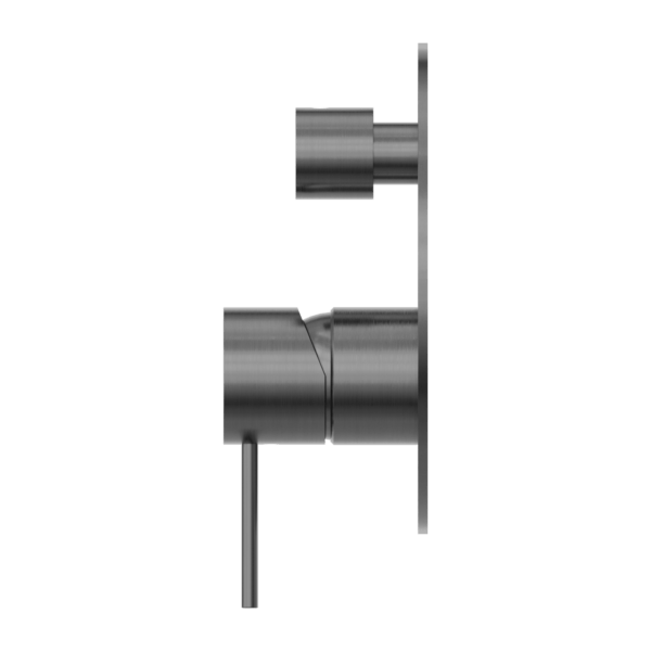 MECCA SHOWER MIXER WITH DIVERTOR SHOWER VALVE GUN METAL (NR221911aGM)