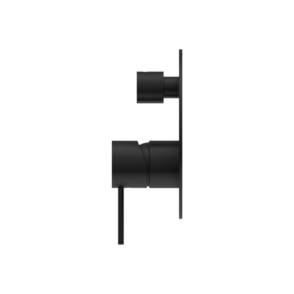 MECCA SHOWER MIXER WITH DIVERTOR SHOWER VALVE MATTE BLACK (NR221911aMB)