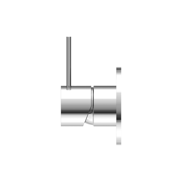 MECCA SHOWER MIXER VALVE KIT SINGLE HANDLE SHOWER VALVE BODY REPLACEMENT SINGLE FUNCTION ROUGH-IN VALVE HANDLE UP CHROME (NR221911bCH)