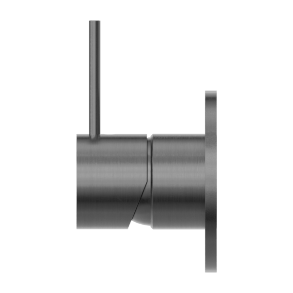 MECCA SHOWER MIXER VALVE KIT SINGLE HANDLE SHOWER VALVE BODY REPLACEMENT SINGLE FUNCTION ROUGH-IN VALVE HANDLE UP GUN METAL (NR221911bGM)