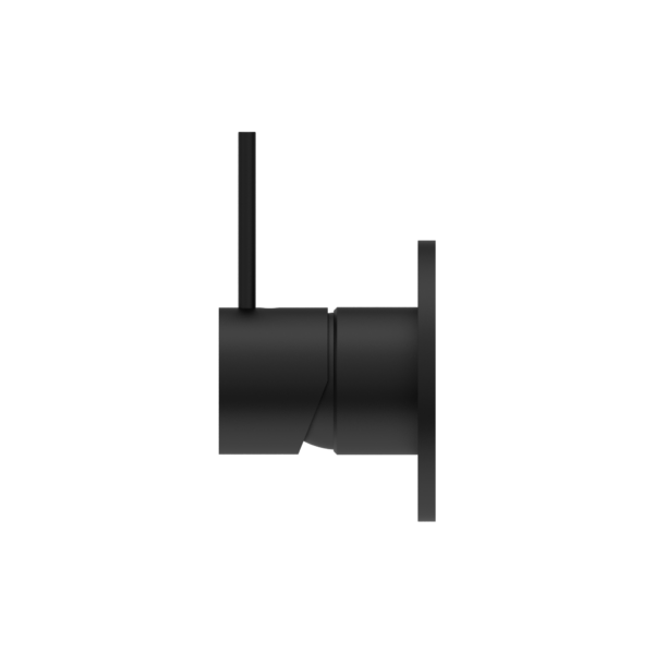 MECCA SHOWER MIXER VALVE KIT SINGLE HANDLE SHOWER VALVE BODY REPLACEMENT SINGLE FUNCTION ROUGH-IN VALVE HANDLE UP MATTE BLACK (NR221911bMB)