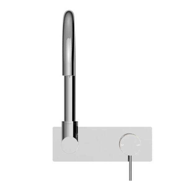 MECCA WALL BASIN/BATH MIXER SWIVEL SPOUT CHROME (NR221910qCH)