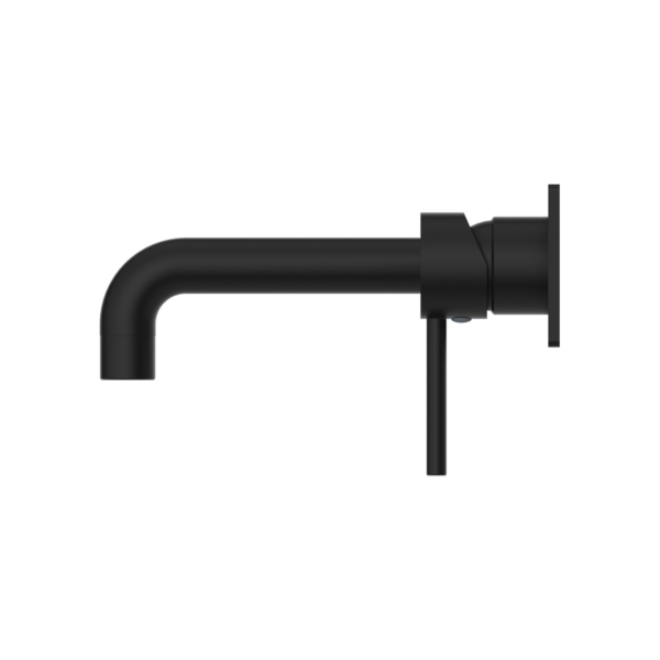 DOLCE WALL BASIN/BATH MIXER STYLISH SPOUT MATTE BALCK (NR250810bMB)