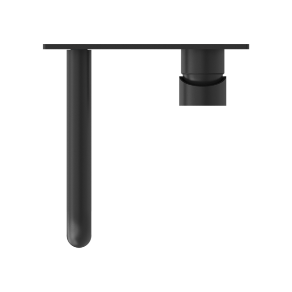 DOLCE WALL BASIN/BATH MIXER STYLISH SPOUT MATTE BALCK (NR250810bMB)