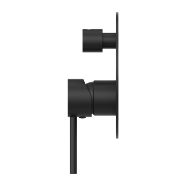DOLCE SHOWER MIXER WITH DIVERTOR MATTE BLACK (NR250811aMB)