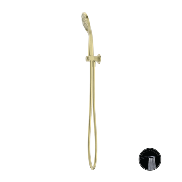 OPAL SHOWER BRACKET WITH AIR SHOWER BRUSHED GOLD (NR251905BG)