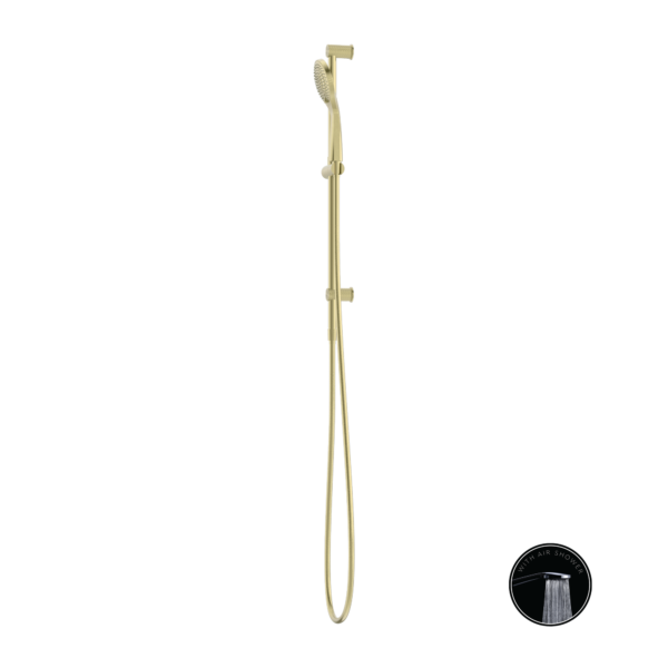 OPAL RAIL SHOWER WITH AIR SHOWER BRUSHED GOLD (NR251905aBG)
