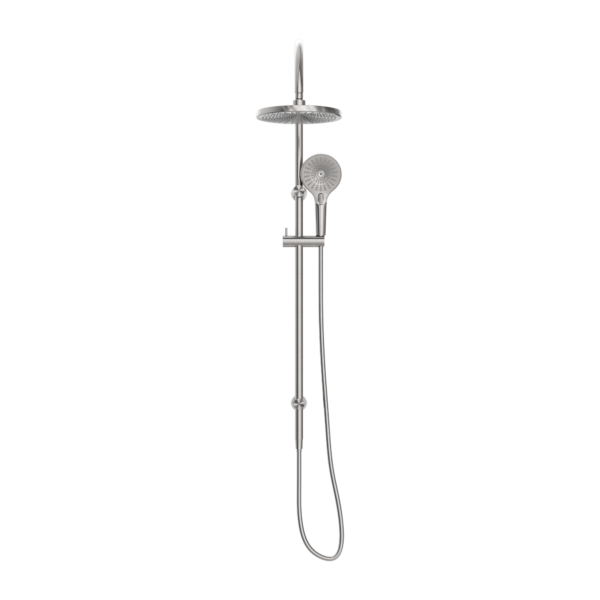OPAL TWIN SHOWER SET BRUSHED NICKEL (NR251905eBN)