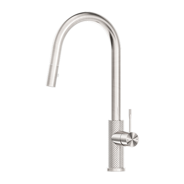 OPAL PULL OUT SINK MIXER BRUSHED NICKEL (NR251908BN)