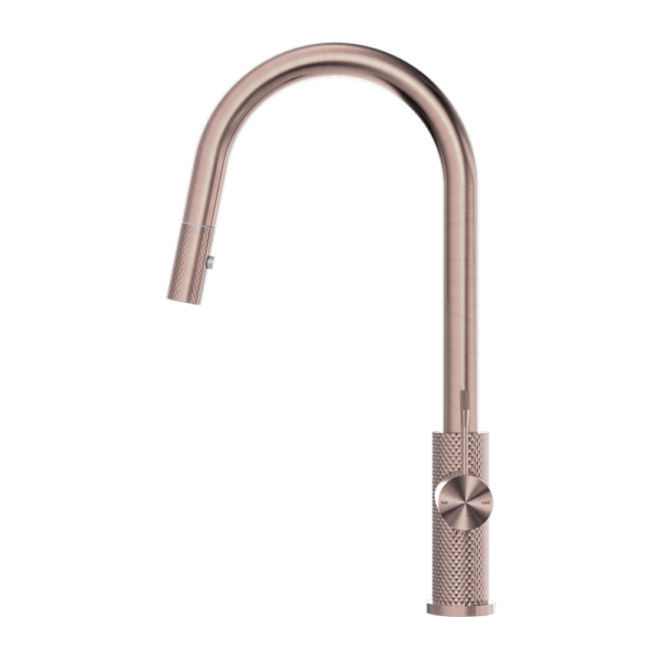 OPAL PULL OUT SINK MIXER BRUSHED BRONZE (NR251908BZ)