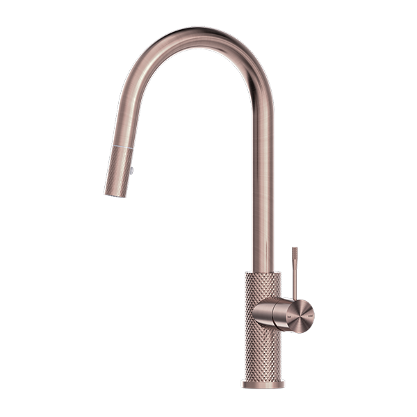 OPAL PULL OUT SINK MIXER BRUSHED BRONZE (NR251908BZ)