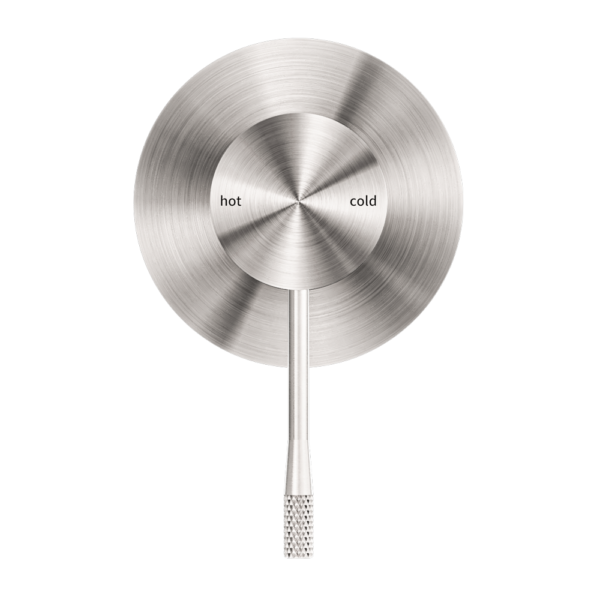 OPAL SHOWER MIXER 80MM PLATE BRUSHED NICKEL (NR251909BN)