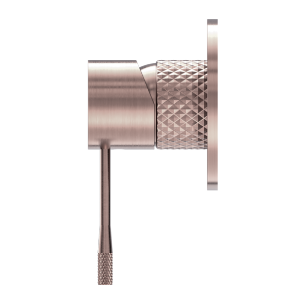 OPAL SHOWER MIXER 80MM PLATE BRUSHED BRONZE (NR251909BZ)