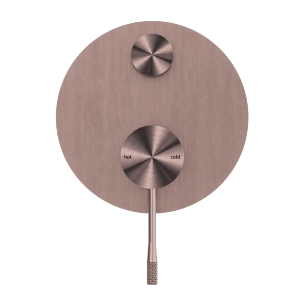 OPAL SHOWER MIXER WITH DIVERTOR BRUSHED BRONZE (NR251909aBZ)