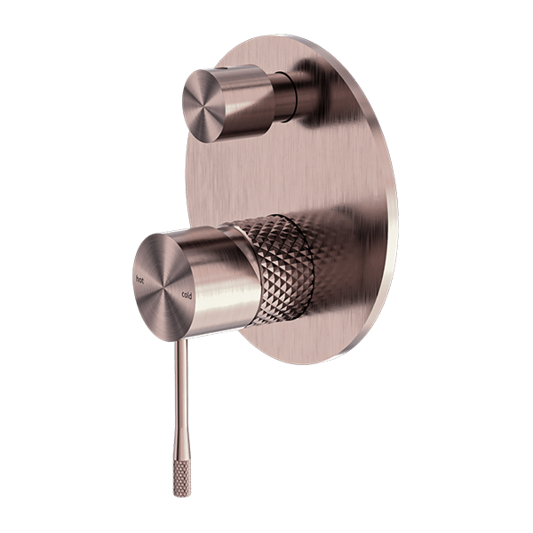OPAL SHOWER MIXER WITH DIVERTOR BRUSHED BRONZE (NR251909aBZ)