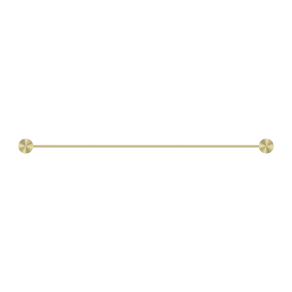 OPAL SINGLE TOWEL RAIL 600MM BRUSHED GOLD (NR2524BG)