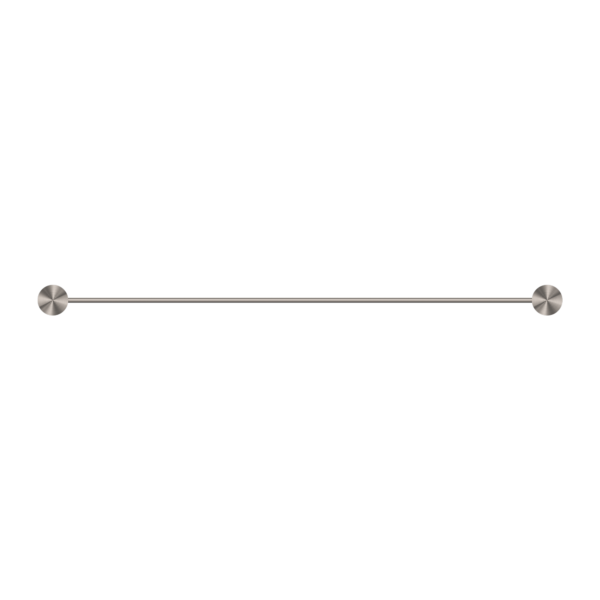 OPAL SINGLE TOWEL RAIL 600MM BRUSHED NICKEL (NR2524BN)