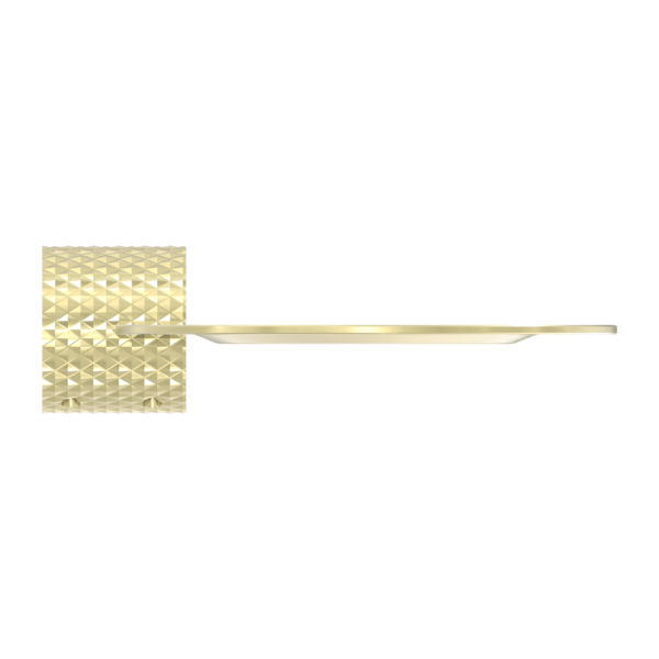 OPAL METAL SHOWER SHELF BRUSHED GOLD (NR2587aBG)