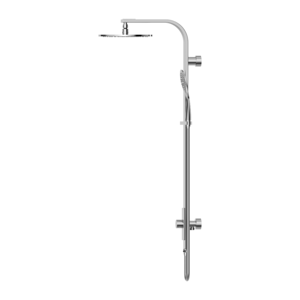 ASTRA RAIN ROUND SHOWER SET CHROME (SINGLE HOSE) (NR281305aCH)