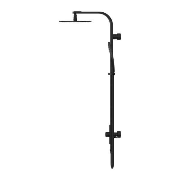 ASTRA RAIN ROUND SHOWER SET MATTE BLACK (SINGLE HOSE) (NR281305aMB)