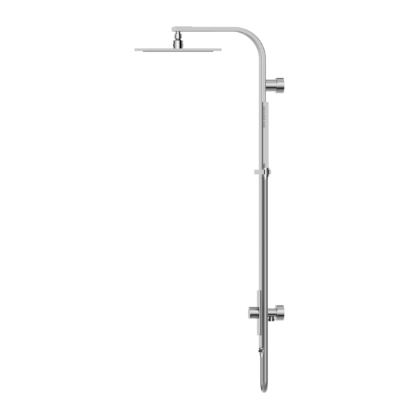 ASTRA RAIN SQUARE SHOWER SET CHROME (SINGLE HOSE) (NR281305cCH)