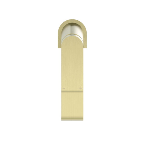 BIANCA BASIN MIXER BATHROOM FAUCETS ONE HANDLE SINGLE HOLE SINK FAUCET BRUSHED GOLD (NR321501BG)