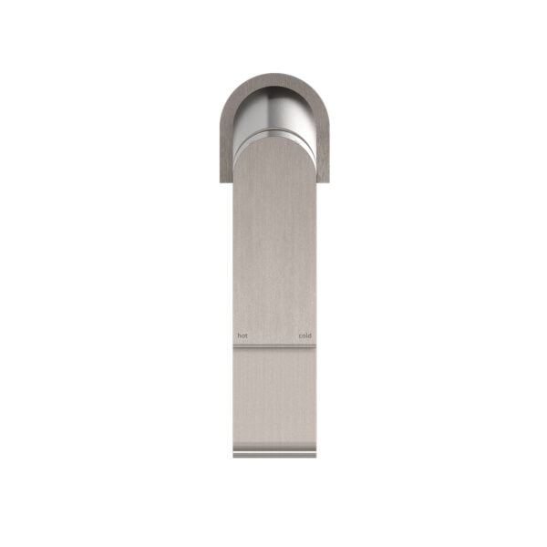 BIANCA BASIN MIXER BATHROOM FAUCETS ONE HANDLE SINGLE HOLE SINK FAUCET BRUSHED NICKEL (NR321501BN)