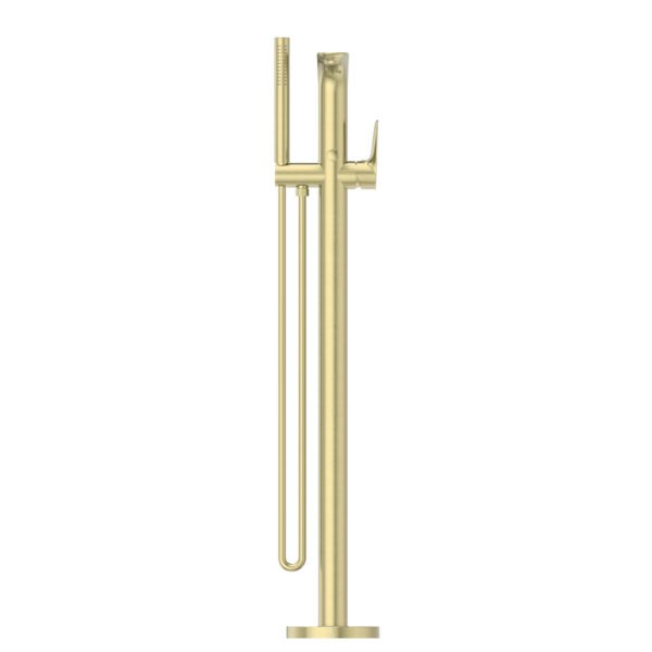 Bianca Freestanding Bath Mixer With Hand Shower BRUSHED GOLD (NR321503aBG)