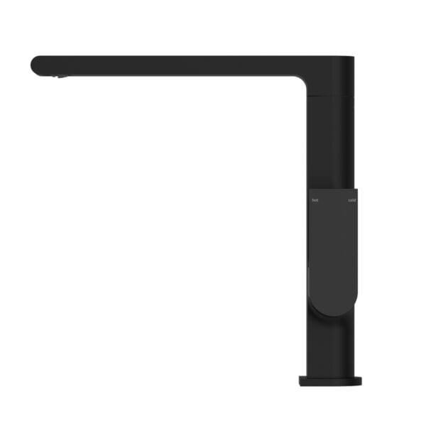 BIANCA ONE HANDLE KITCHEN MIXER BRASS KITCHEN FAUCET MATTE BLACK (NR321507MB)