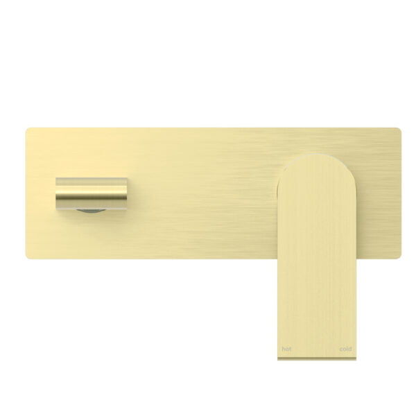 BIANCA WALL BASIN/BATH MIXER 187/230MM BRUSHED GOLD (NR321510aBG / NR321510bBG)